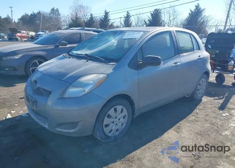 2011 Toyota Yaris из США, поврежденный, VIN JTDKT4K30B5326918